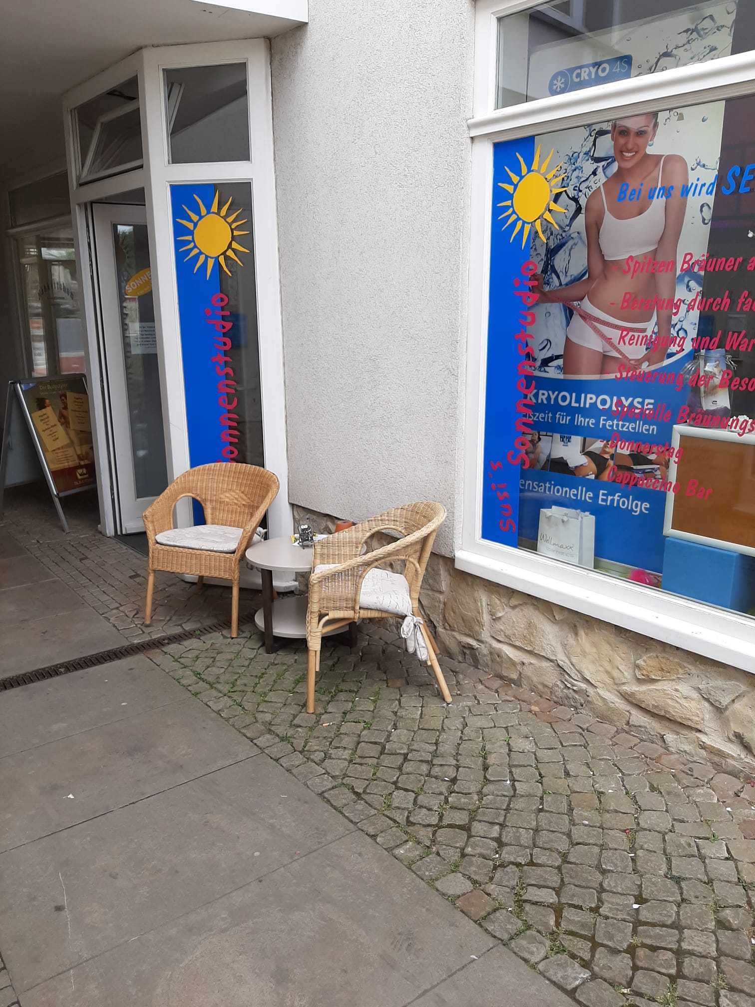 Sonnenstudio Eingang